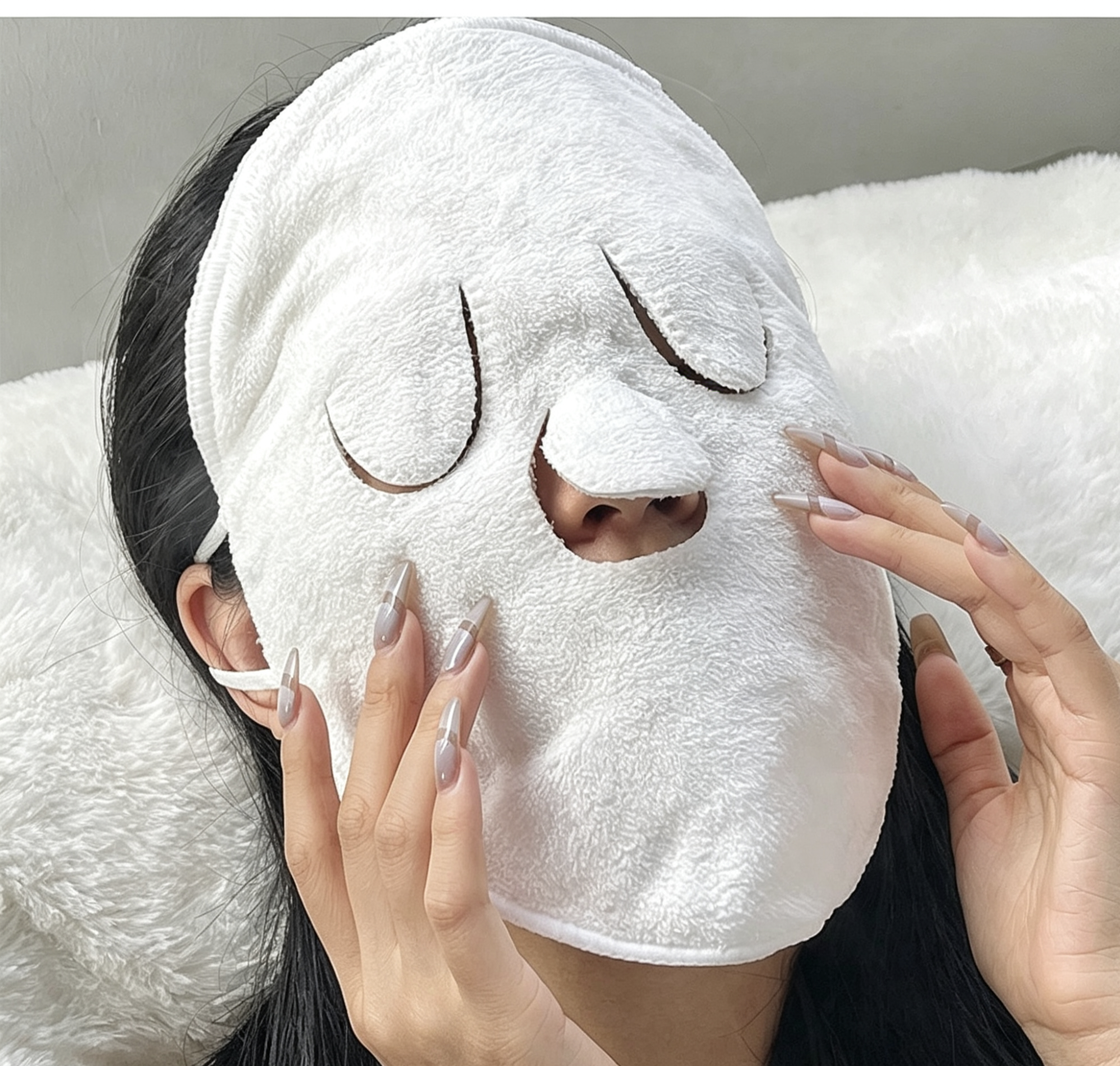 Facial Hot & Cold Compress Towel Mask
